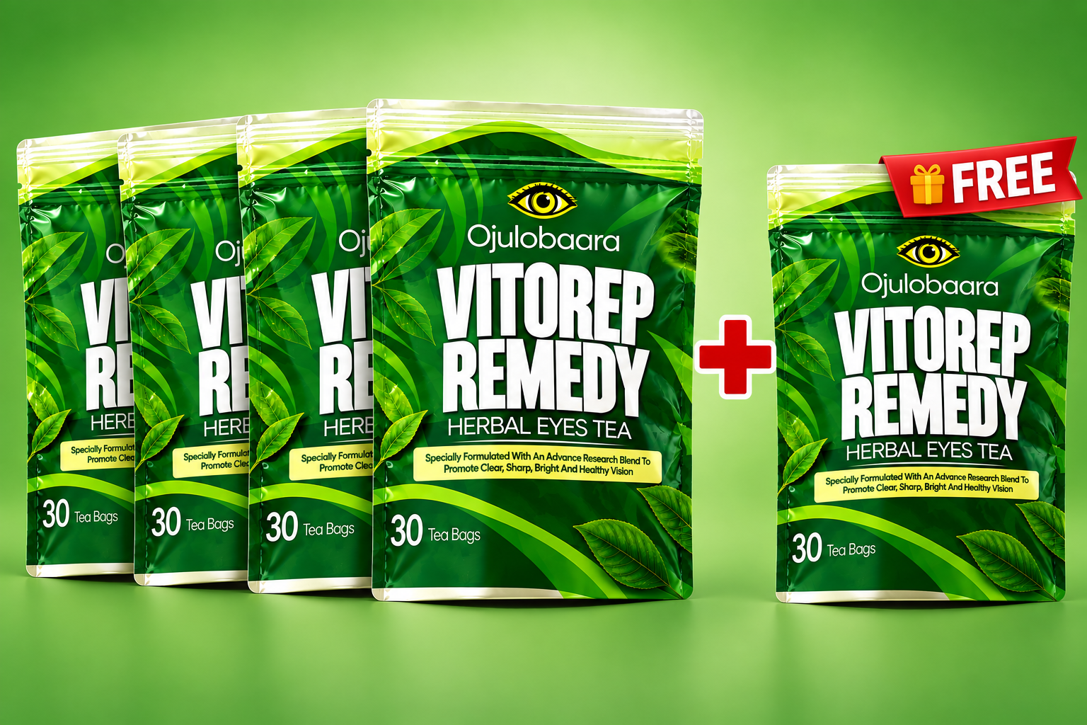 VITOREP REMEDY — 4 Packs Plus 1 Free